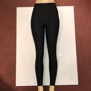High Waisted Black Active Wear Workout Leggings